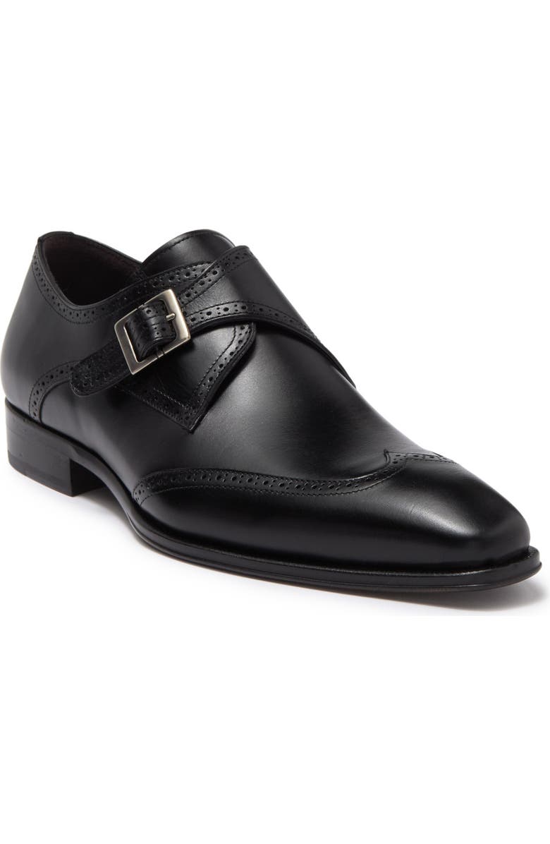 Mezlan Nikola Wingtip Monk Strap Loafer, Main, color,