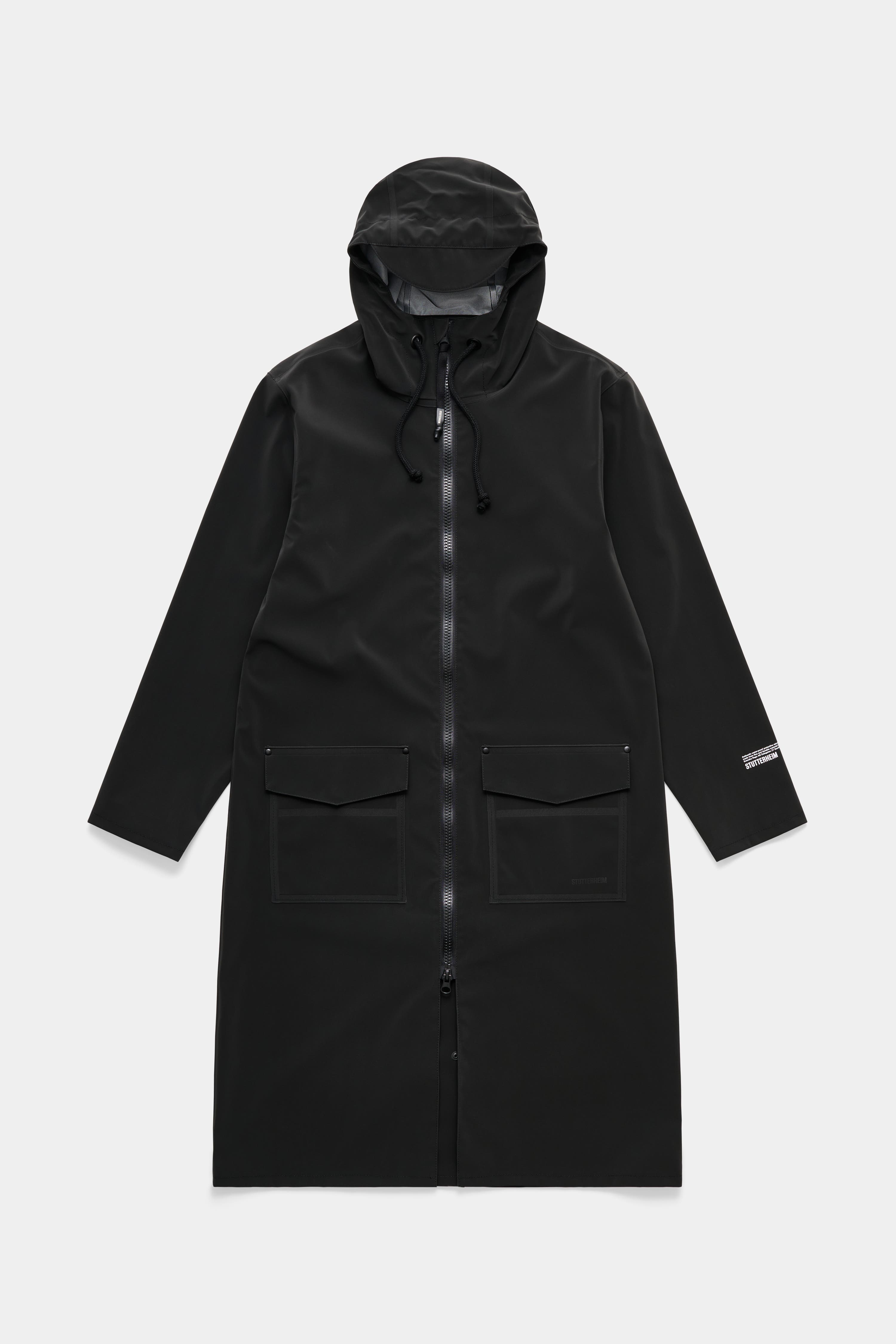 Stockholm Long Patch Matte Raincoat - image 2