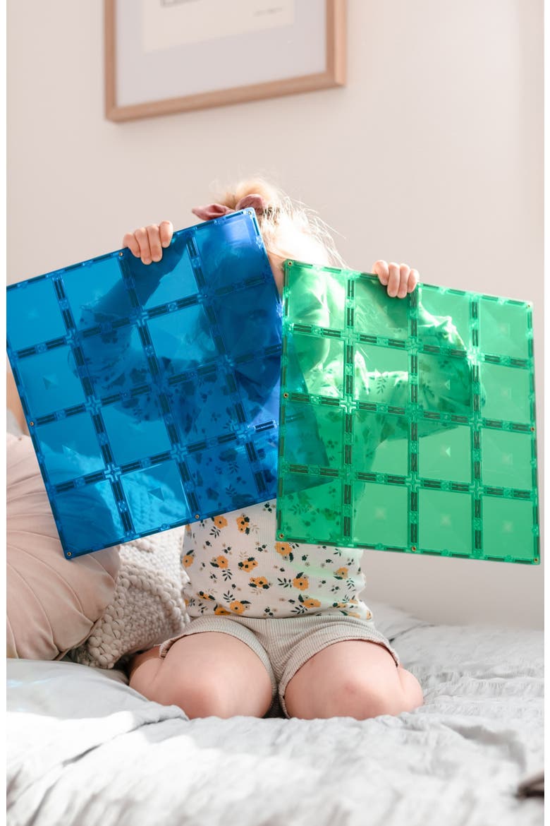 Kids' Rainbow Blue & Green 2-Piece Base Plate Pack, Alternate, color, RAINBOW