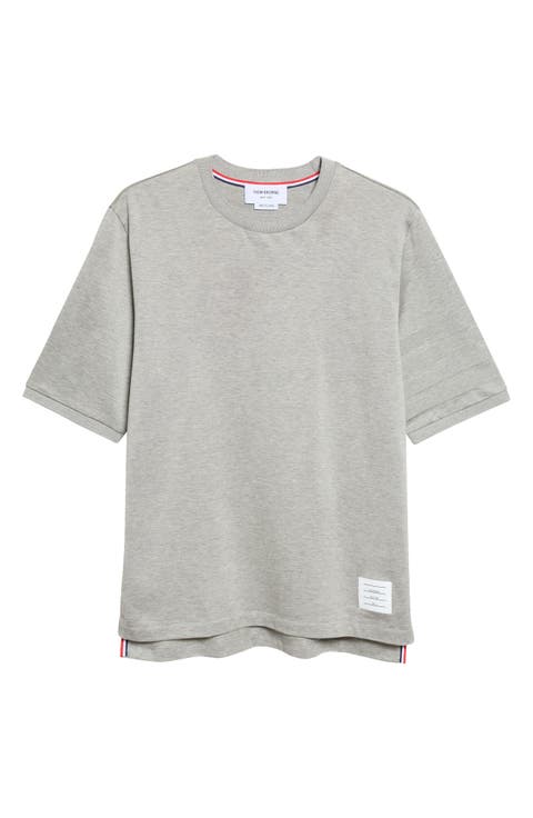 4-Bar Cotton T-Shirt