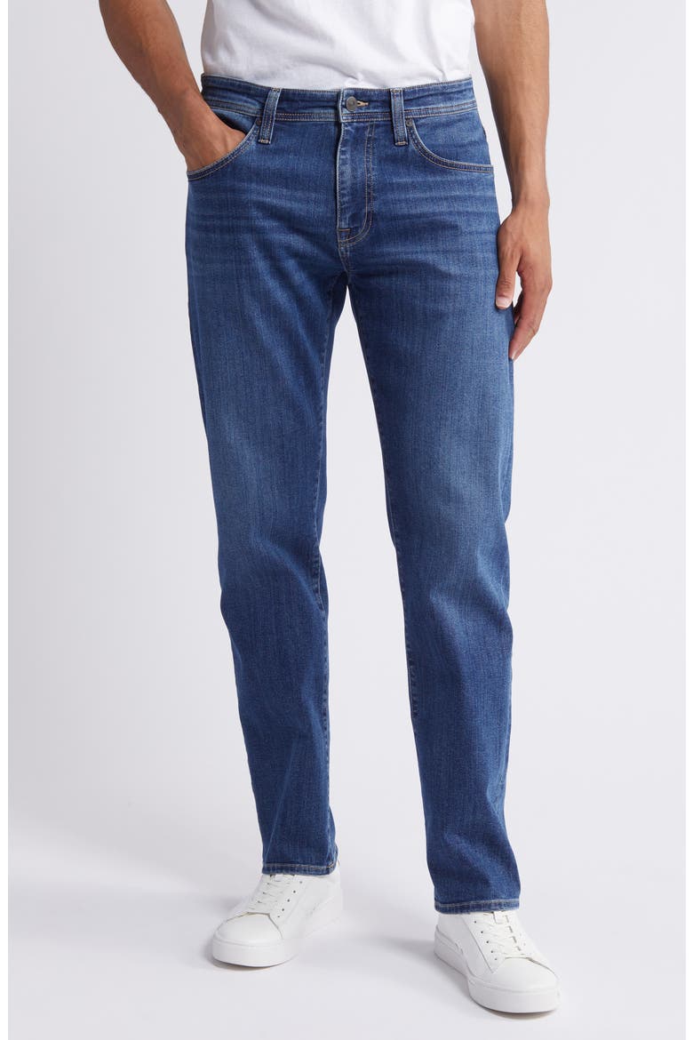 Straight Leg Jeans, Main, color, MED WASH INDIGO