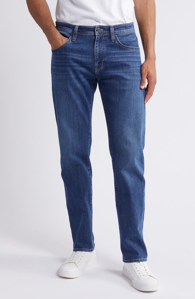 Nordstrom Straight Leg Jeans, Main, color, Med Wash Indigo