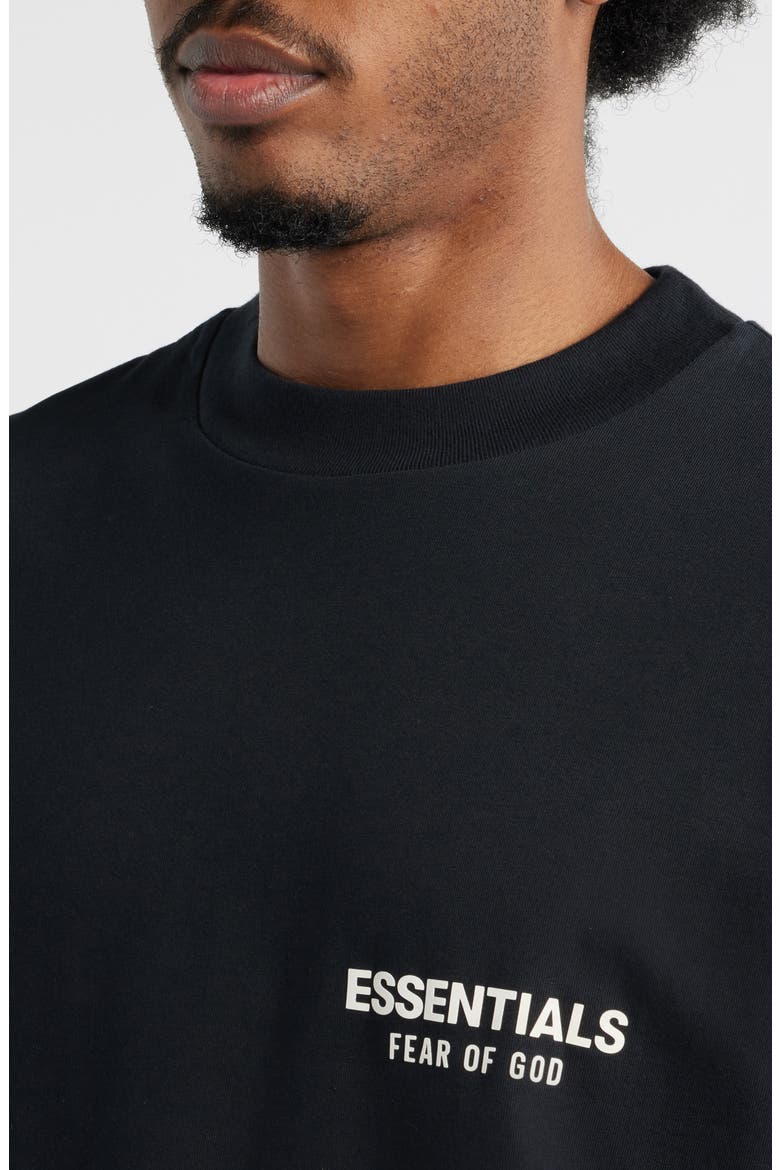 Classic Fit Logo Graphic T-Shirt, Alternate, color, VINTAGE BLACK