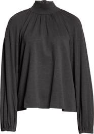 Toccin Long Sleeve Turtleneck Top