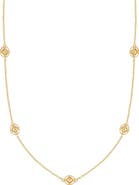 Bony Levy 14K Gold Cutout Station Necklace