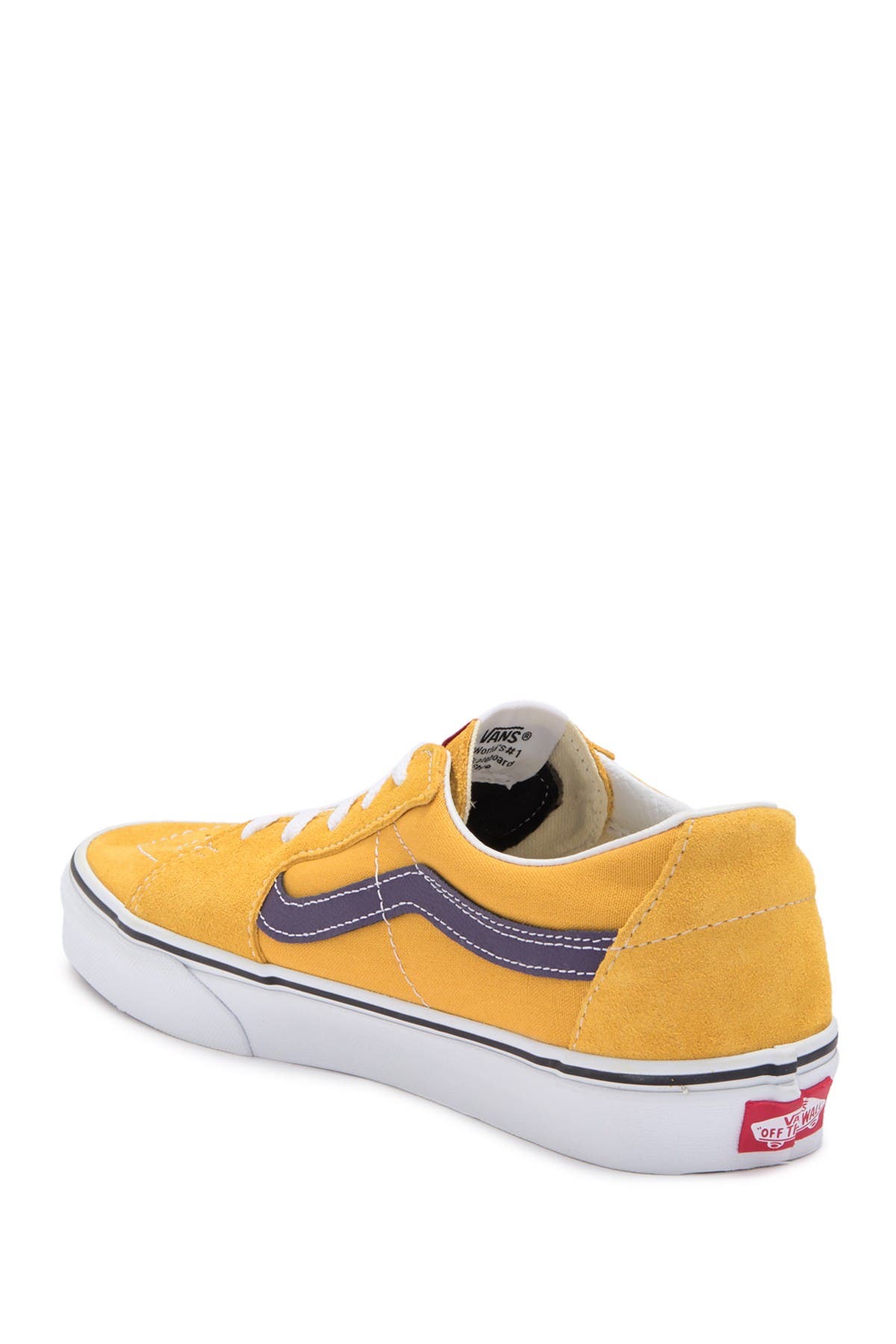 Vans Sk8-Low Sneaker - Honey Gold/Purple, Alternate, color, 