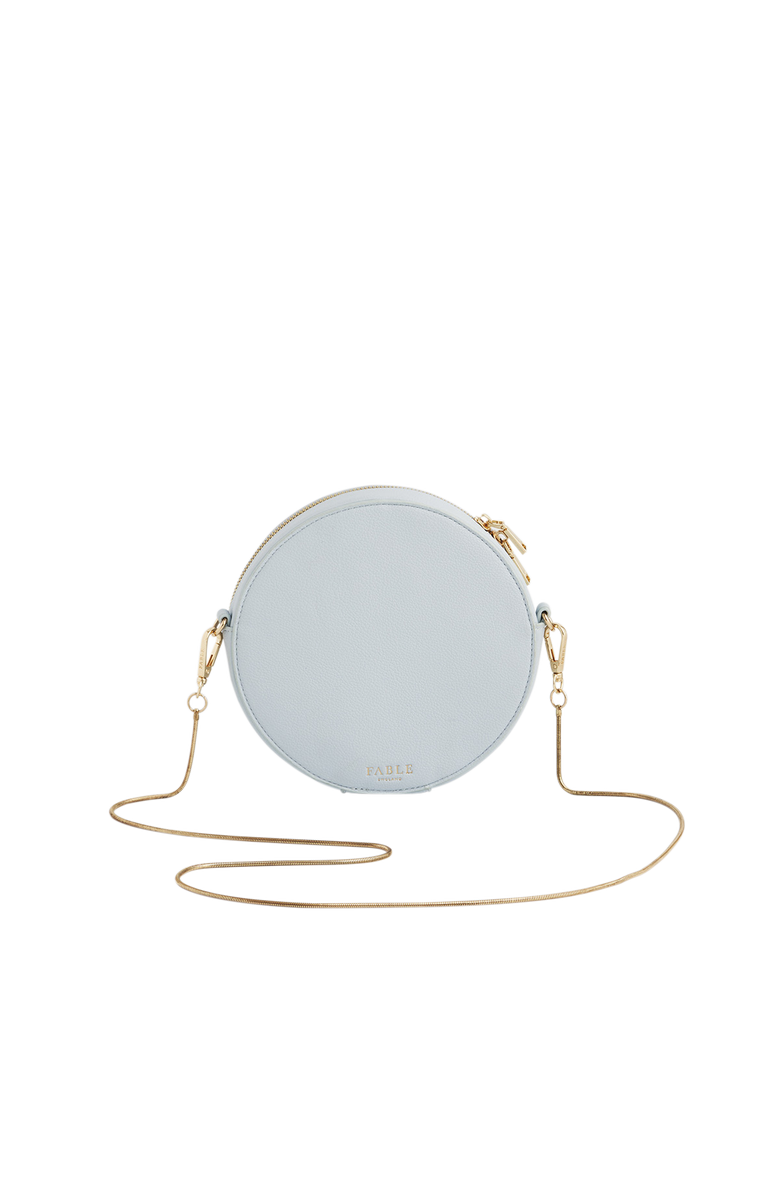 Fable England Isabel Floral Bow Embroidered Circle Purse, Alternate, color, Light/Pastel Blue