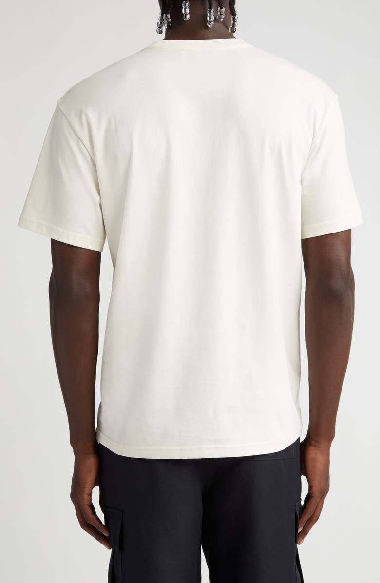 JW Anderson Emroidered Bunny Logo T-Shirt, Alternate, color, 