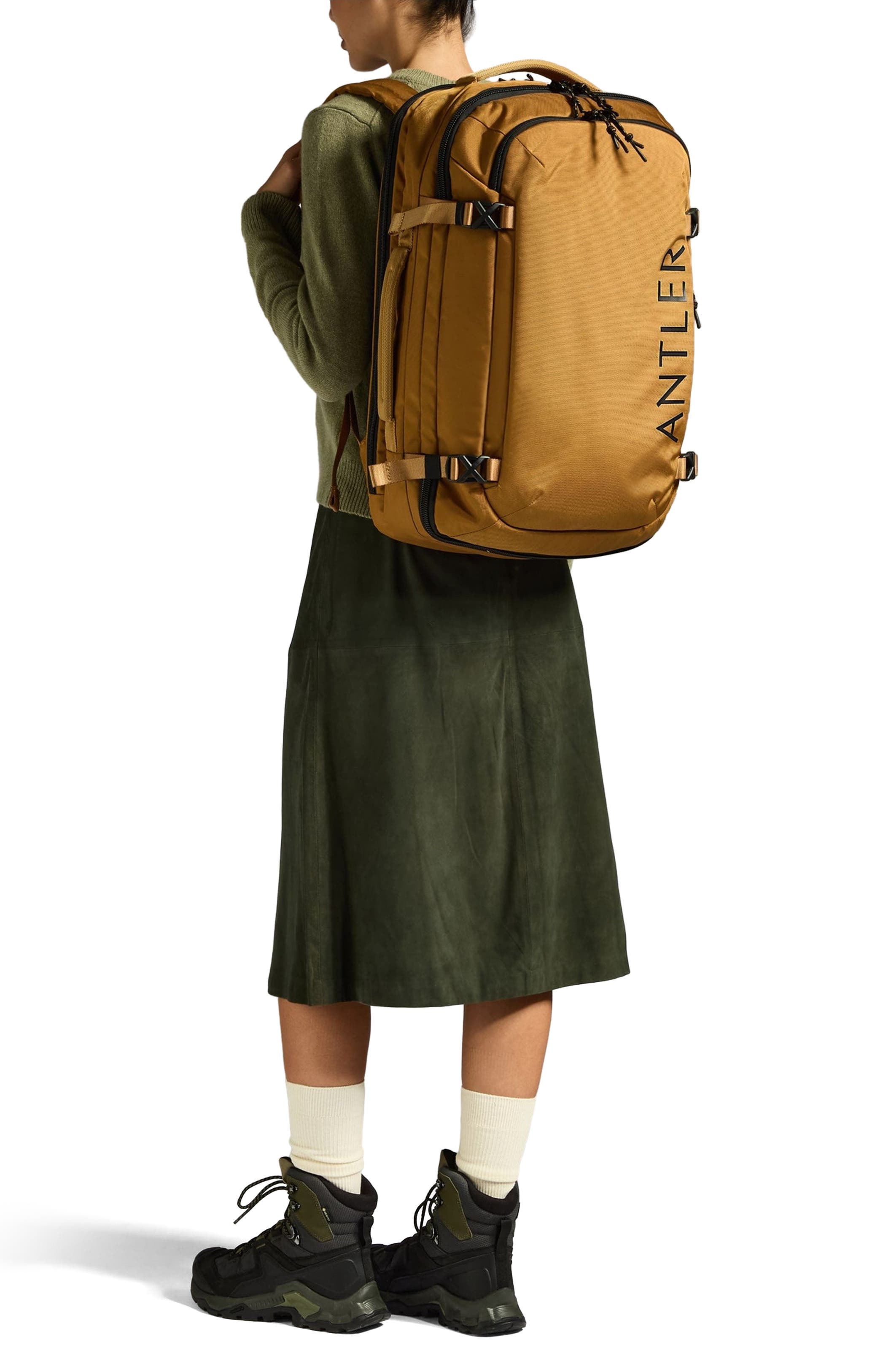 Discovery 45L Backpack, Alternate, color, Mustard Yellow