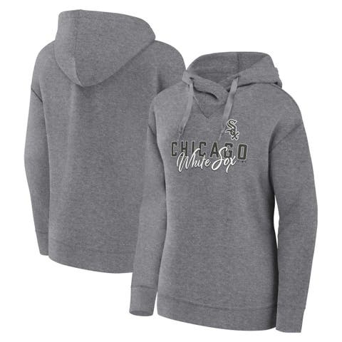 Women's Profile Heather Gray Chicago White Sox Plus Size Pullover Hoodie