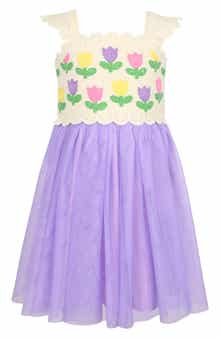 Zunie Kids' Tulip Crochet Dress