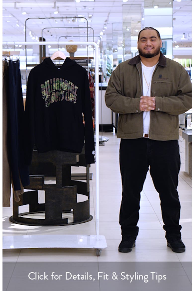 Camo Logo Graphic Hoodie video