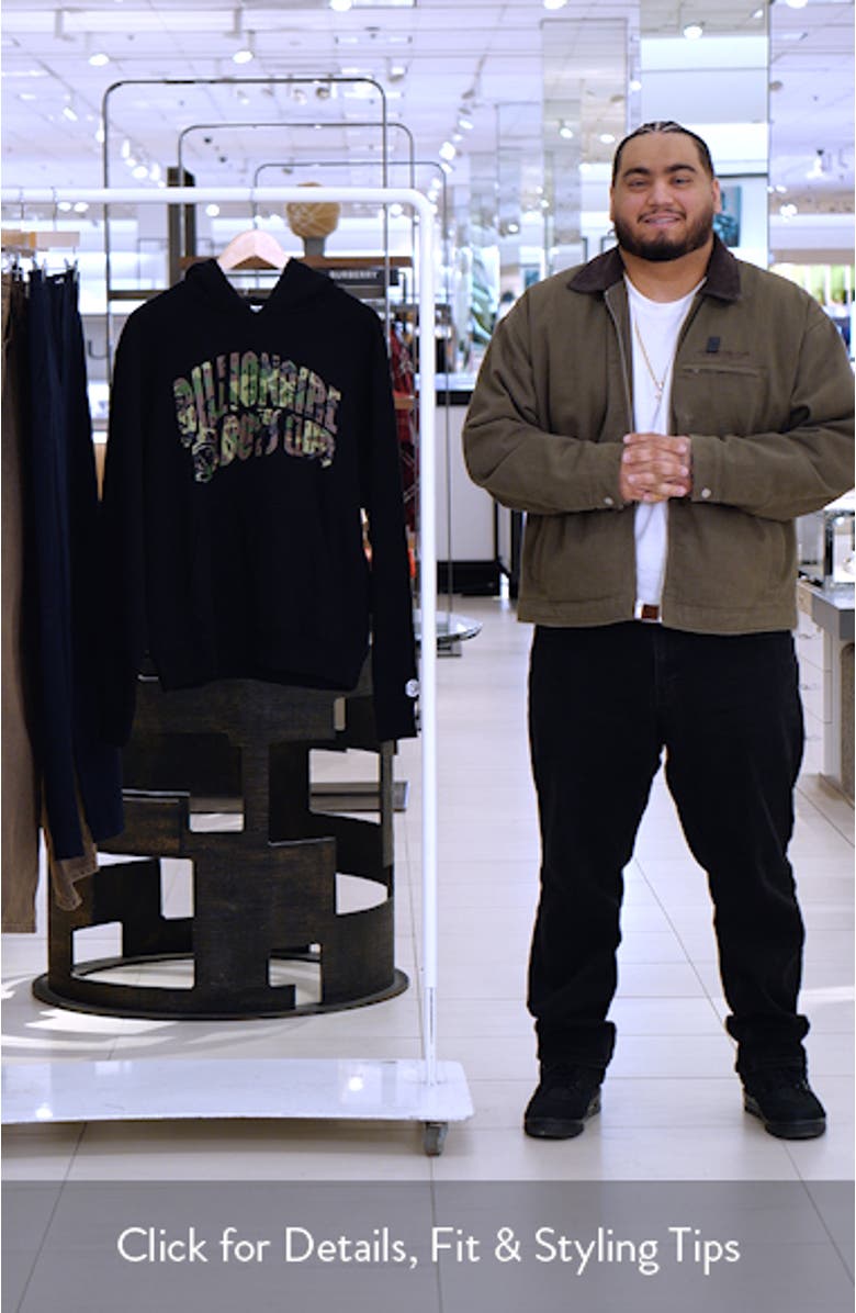 Camo Logo Graphic Hoodie, sales video thumbnail