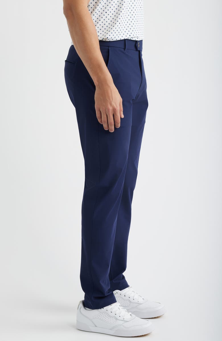 Greyson Monkauk Trim Fit Flat Front Golf Pants, Alternate, color, Maltese Blue