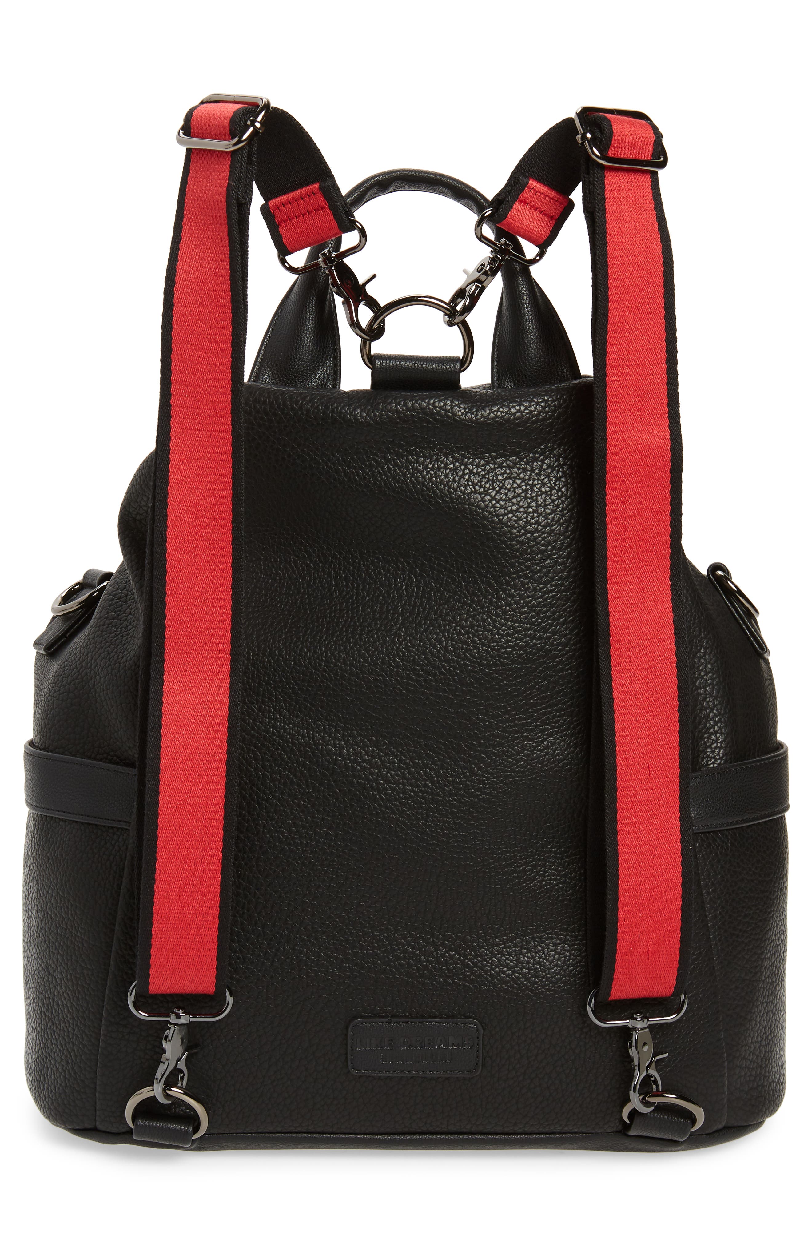 Like Dreams Wander Faux Leather Convertible Backpack, Alternate, color, 