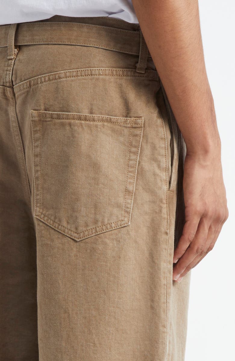 Sacai Belted Denim Pants, Alternate, color, 