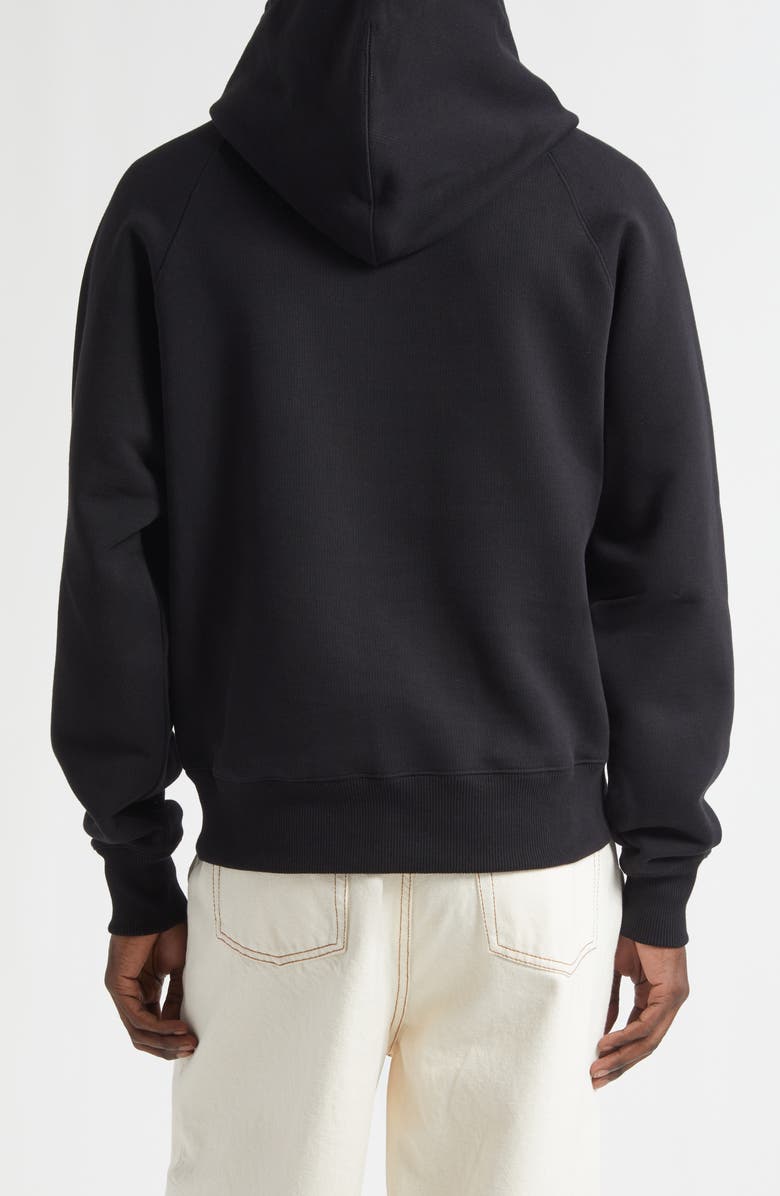 AMI PARIS Ami de Coeur Patch Hoodie, Alternate, color, Noir