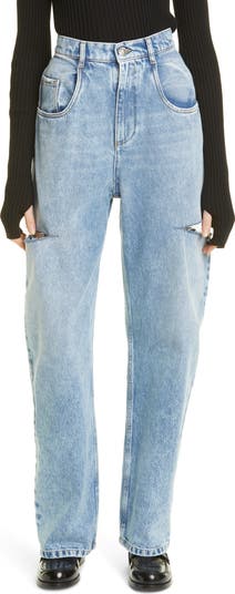 Maison Margiela Ripped Side Cutout Jeans | Nordstrom Maison Margiela Ripped Side Cutout Jeans | Nordstrom