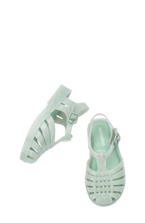 Melissa Possession Jelly Sandal In Light Green