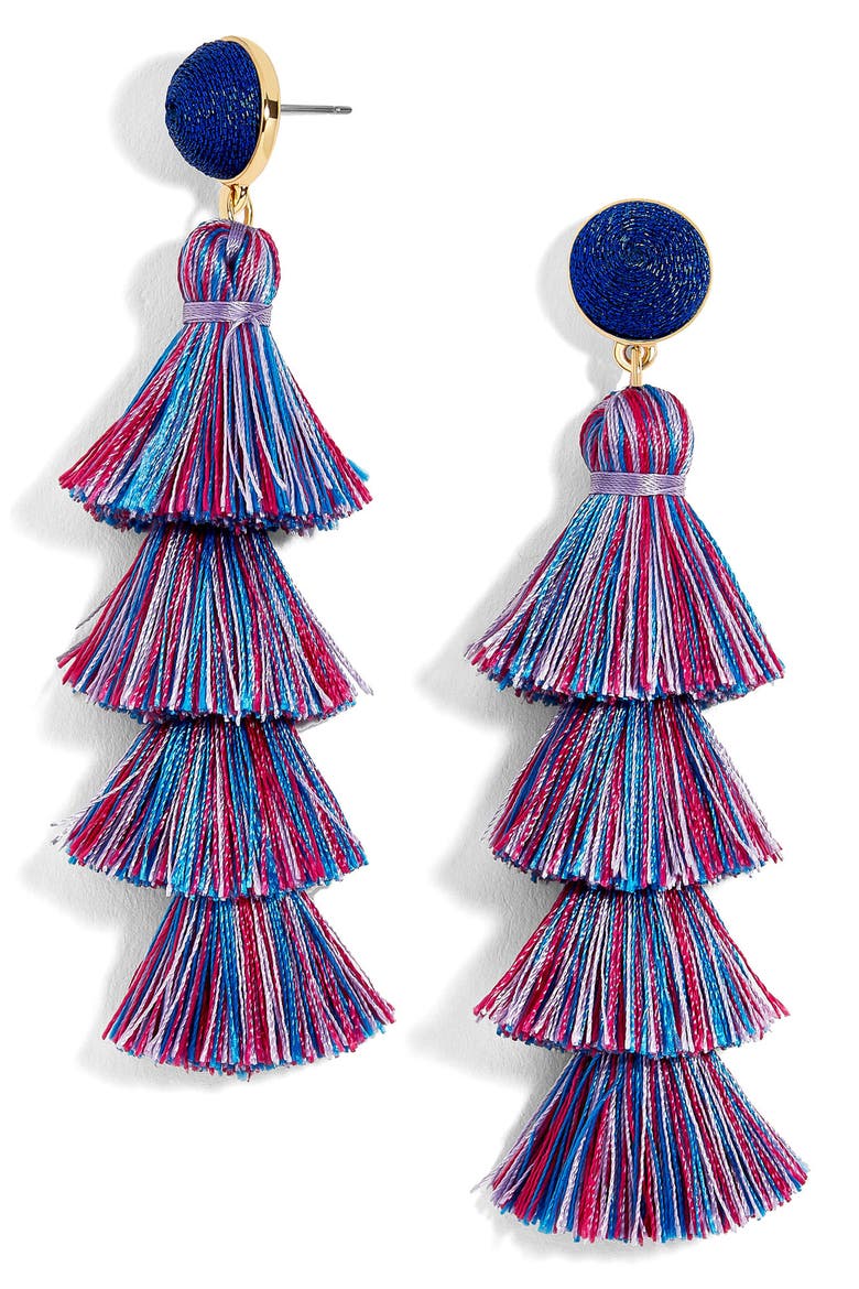 Ayana Hoop Earrings, Main, color, MULTI