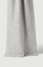 Brunello Cucinelli Cashmere and silk diamond yarn scarf