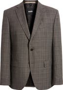 BOSS Hutson Crosshatch Virgin Wool Sport Coat