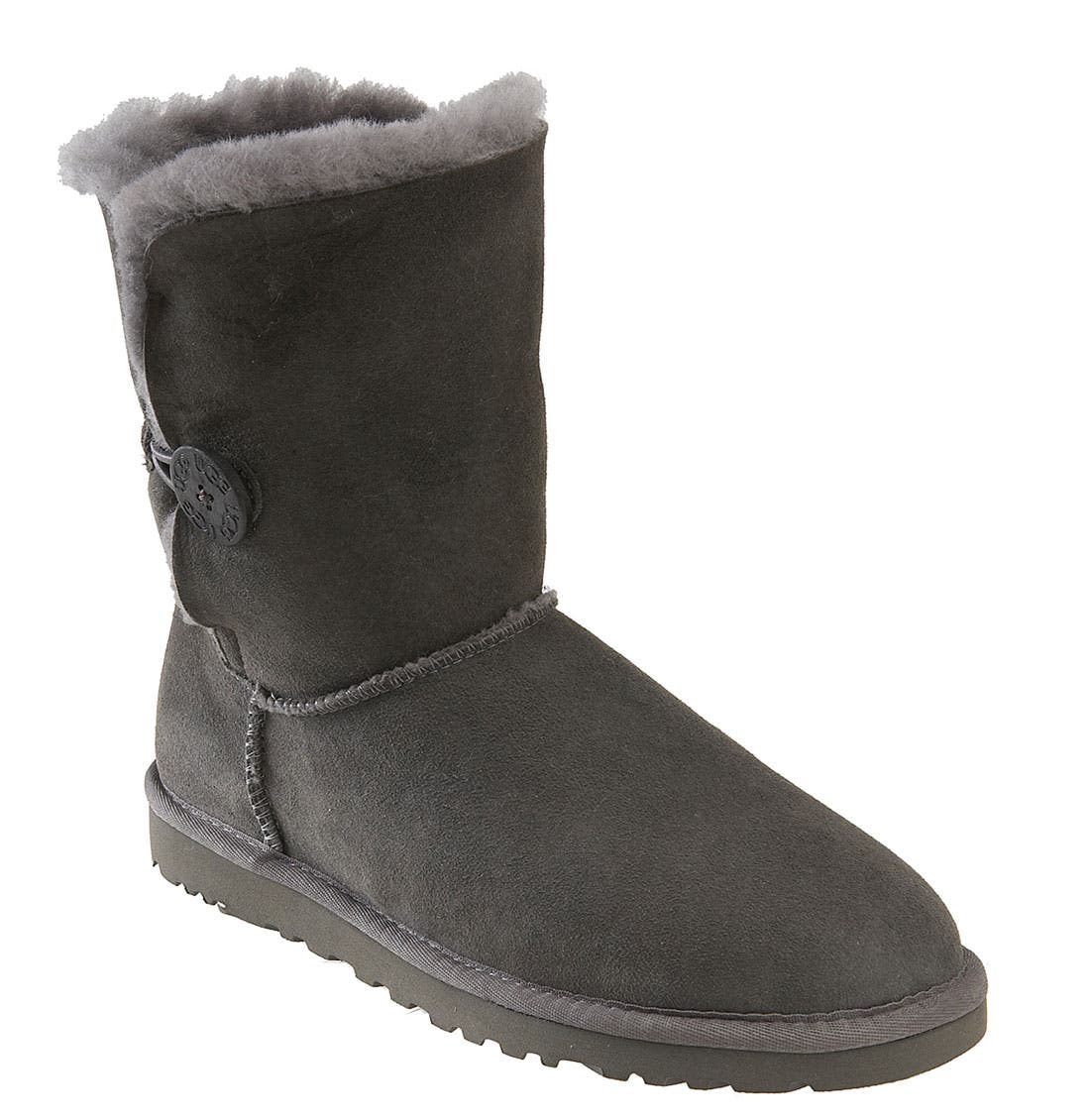 'Bailey Button' Boot, Main, color, GREY SUEDE