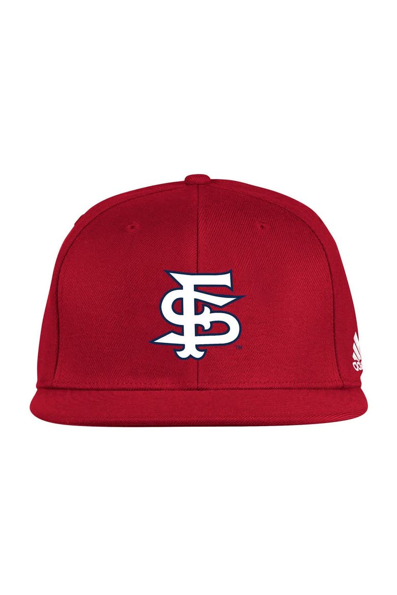 Men's adidas  Red Fresno State Bulldogs On-Field Fitted Hat, Alternate, color, Red