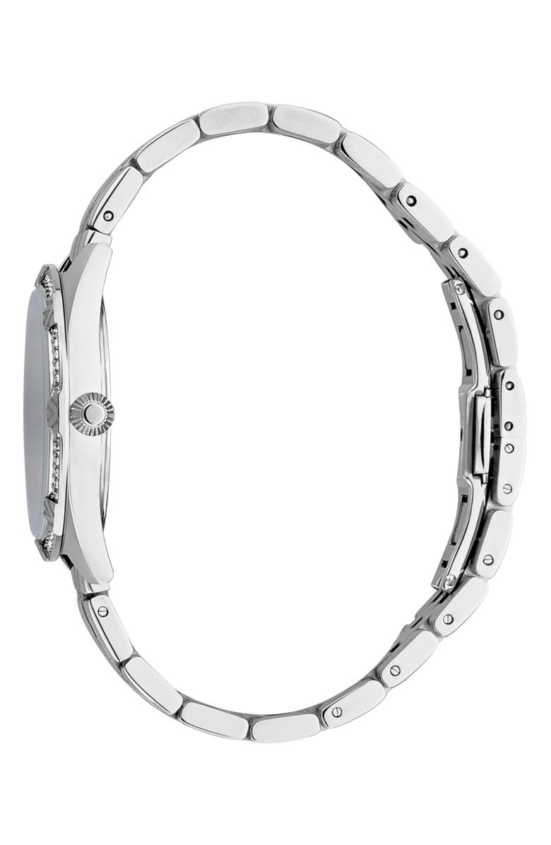 Roberto Cavalli Crystal Bracelet Watch, 34mm, Alternate, color, 
