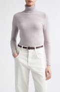 Eleventy Semisheer Cashmere Turtleneck Sweater