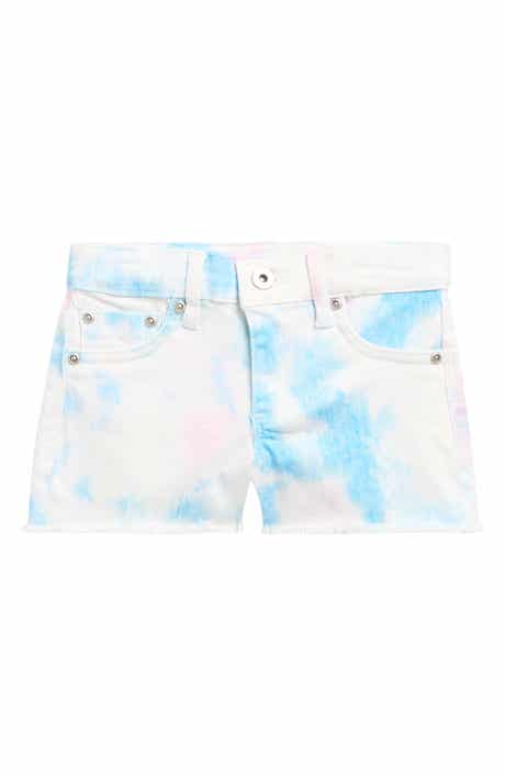Tractr Kids' Watercolor Denim Shorts
