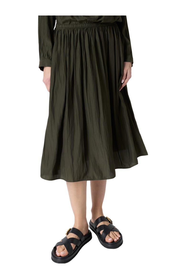 Juliah Midi Skirt, Main, color, Bronze