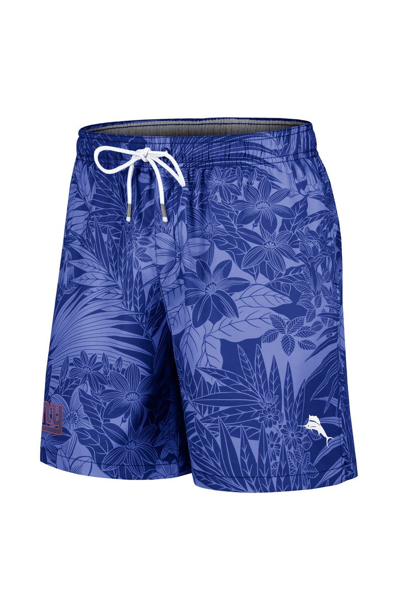 Tommy Bahama Men's Tommy Bahama Royal New York Giants Santiago Palms Board Shorts, Alternate, color, Royal
