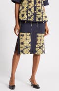 3.1 Phillip Lim Printed Broderie Anglaise Utility Midi Skirt