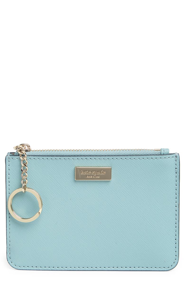 Kate Spade New York laurel way bitsy keychain card case, Main, color,
