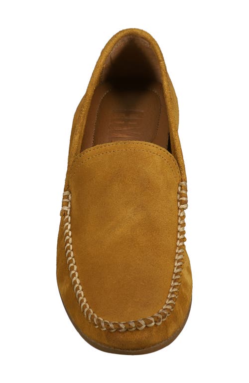 Frye Lewis Venetian Loafer In Yellow