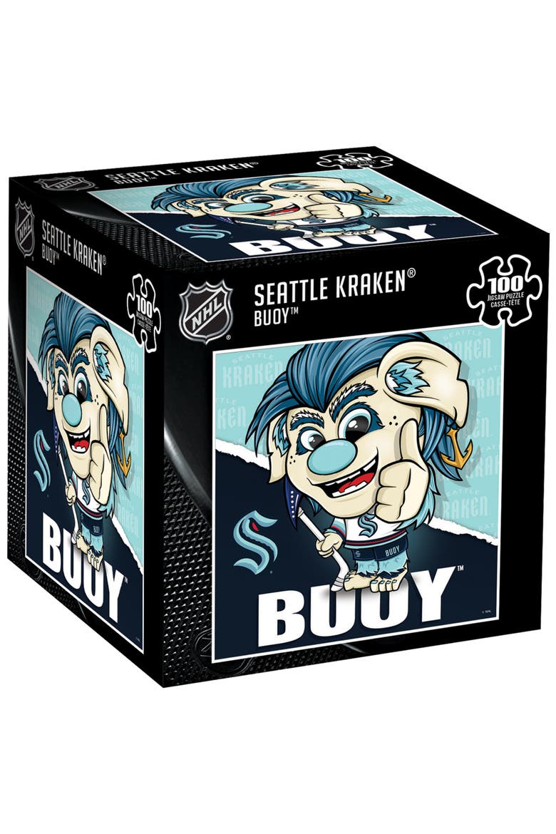 Seattle Kraken Mascot 100 Piece Puzzle, Main, color, Multicolor
