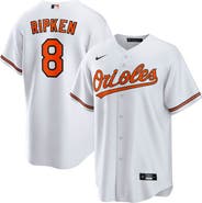Nike Men's Nike Cal Ripken Jr. White Baltimore Orioles  Throwback Replica Player Jersey