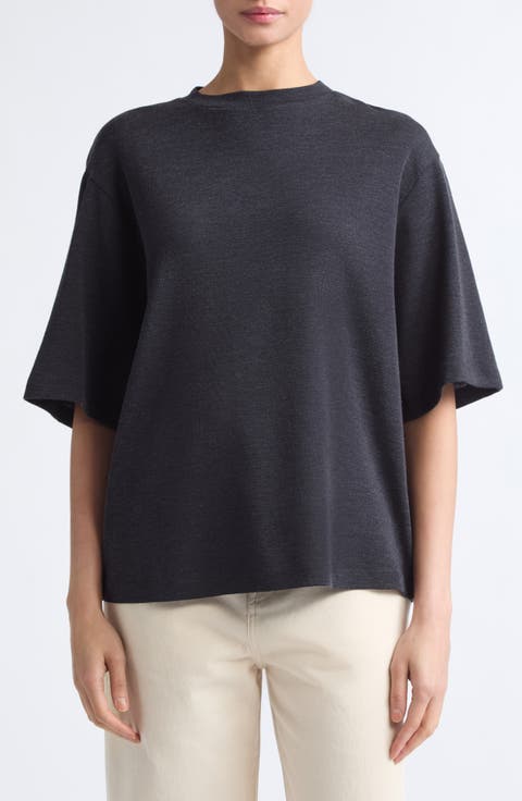 Oversize Merino Wool T-Shirt