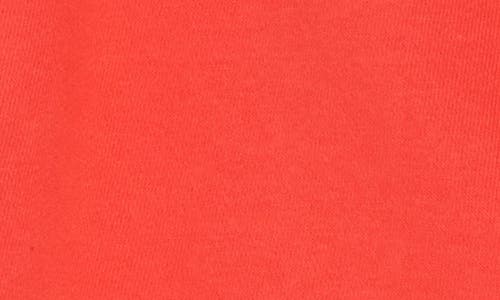 Abound Tie Waist Fleece Shorts In Red Bittersweet