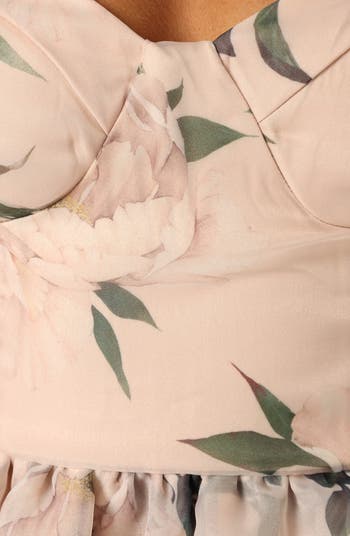 Kennie Floral Print Midi Dress