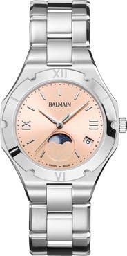 Balmain Be Balmain Moonphase Bracelet Watch, 33mm