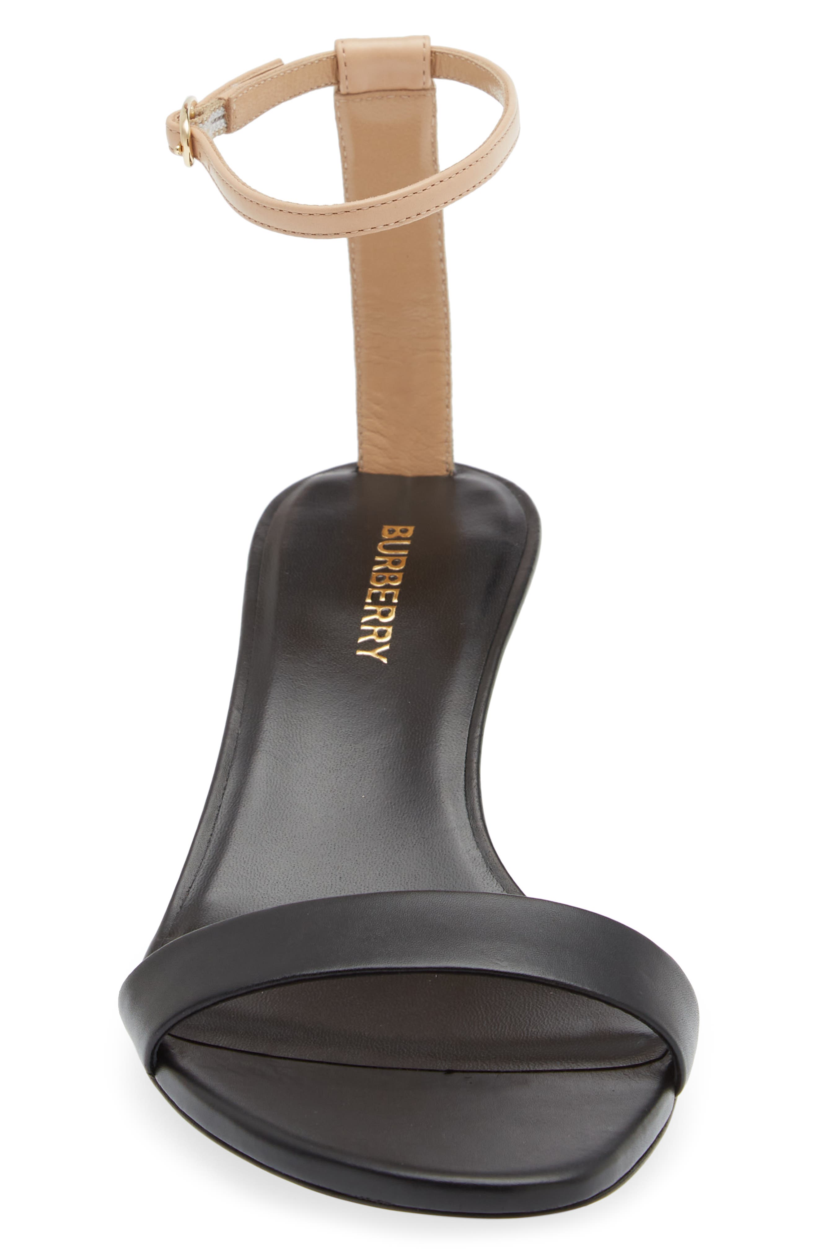 Burberry Eveleigh Sandal, Alternate, color, 