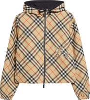Burberry Equestrian Knight Reversible Hooded Jacket
