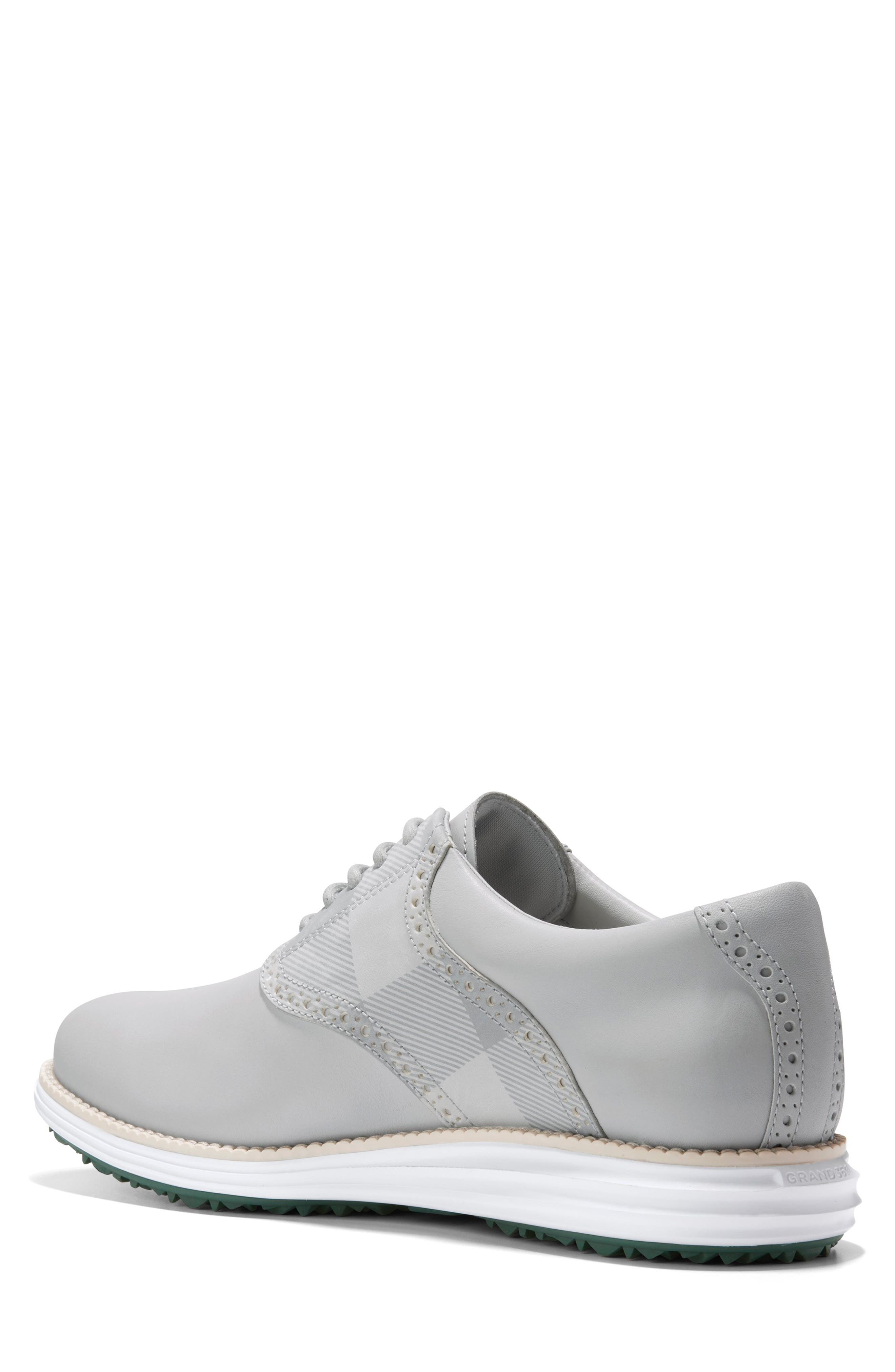 Cole Haan Original Grand Waterproof Saddle Golf Shoe, Alternate, color, 