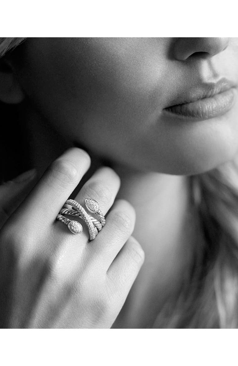 David Yurman 'Renaissance' Ring with Diamonds, Alternate, color,