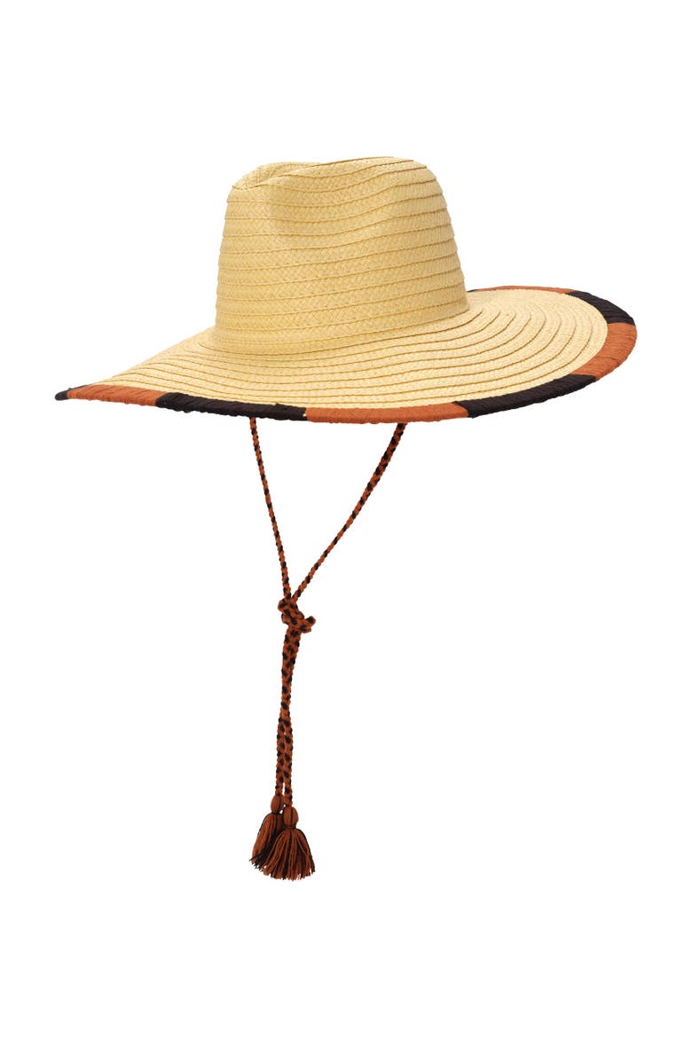Summer Escape Floppy Hat, Main, color, Black