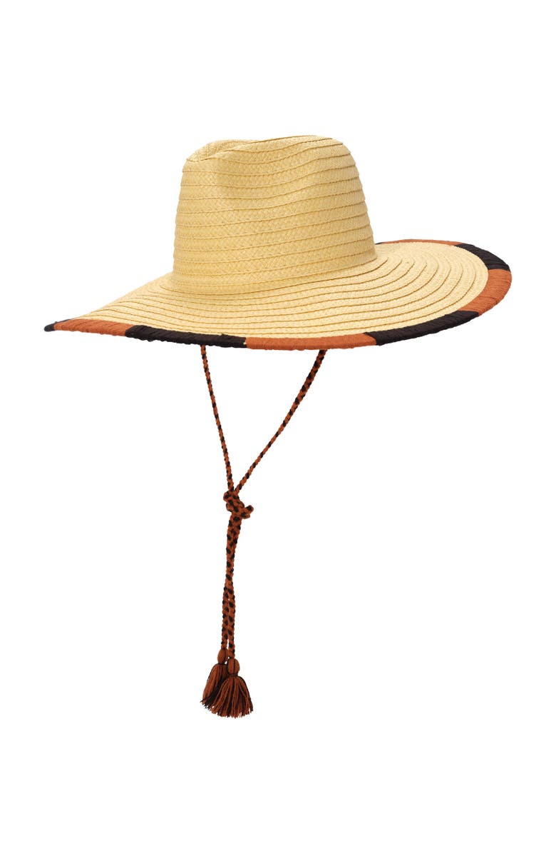 Echo Summer Escape Floppy Hat, Main, color, Black