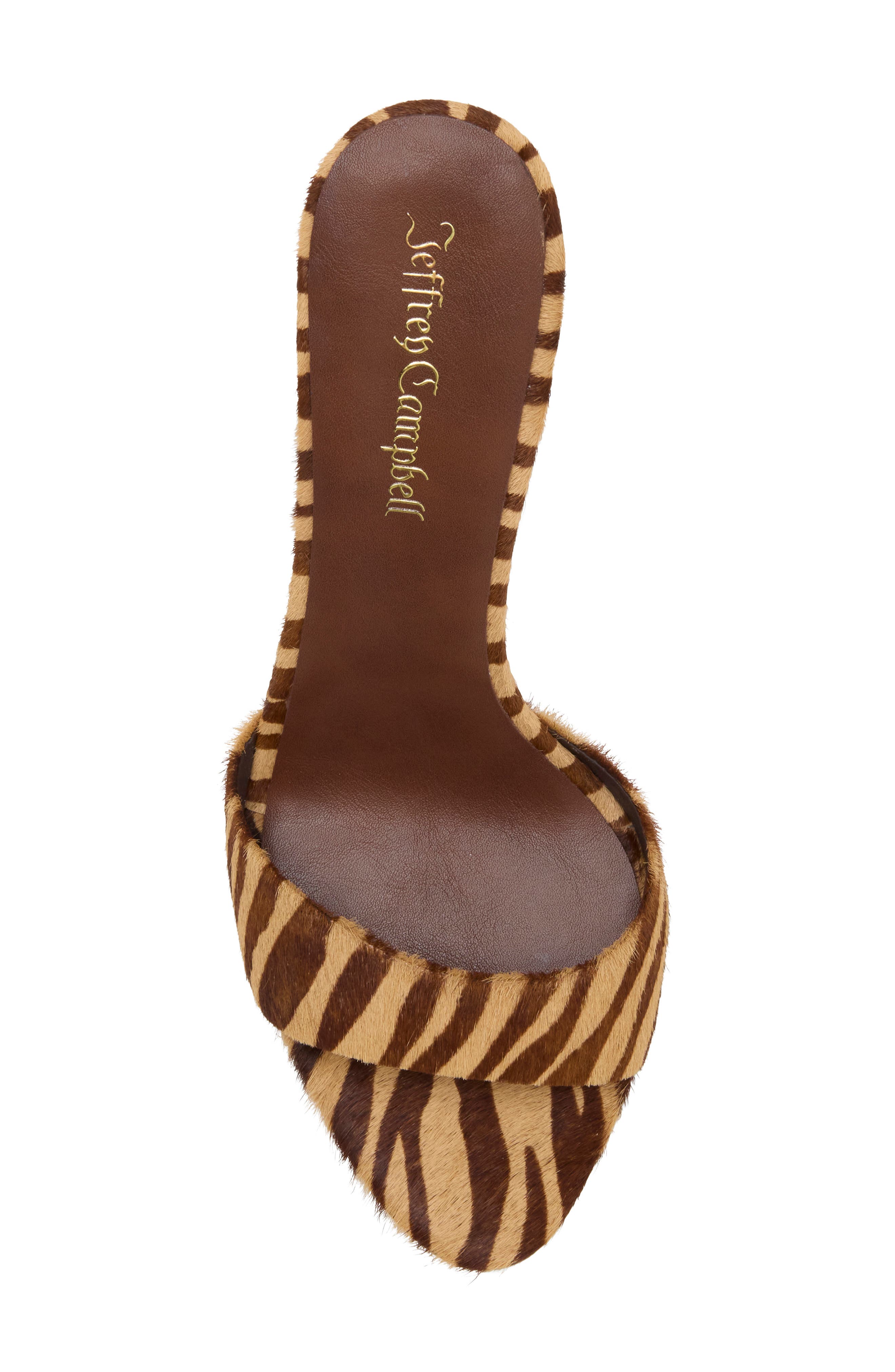 Ce Soire Sandal, Alternate, color, BEIGE BROWN ZEBRA