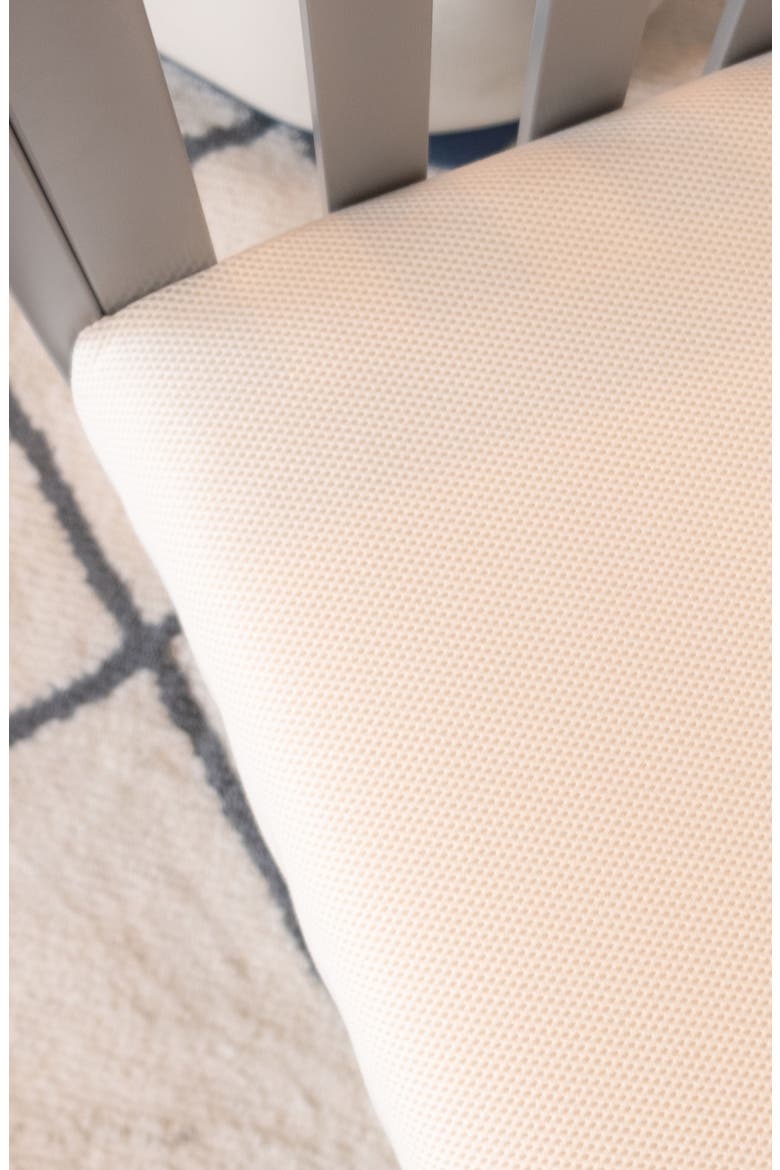 Organic Cotton Breathable Waterproof Fitted Crib Protector Pad, Alternate, color, NATURAL